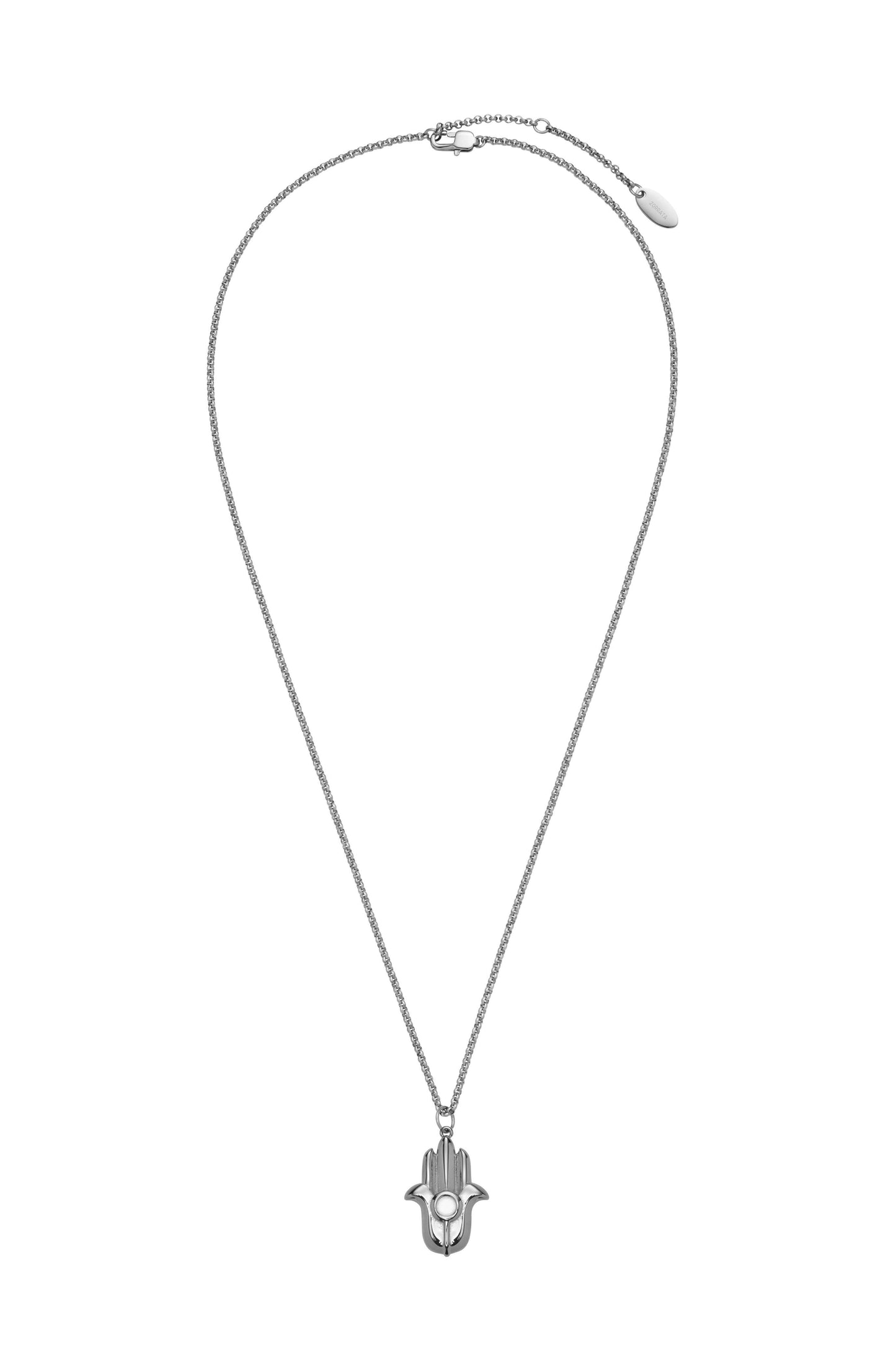 Hamsa Necklace - Silver