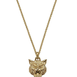 Werewolf Necklace - Gold