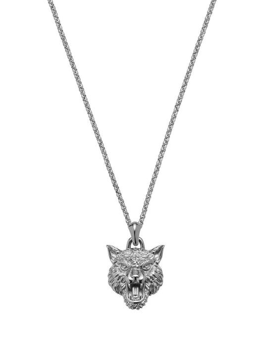 Werewolf Necklace - Silver