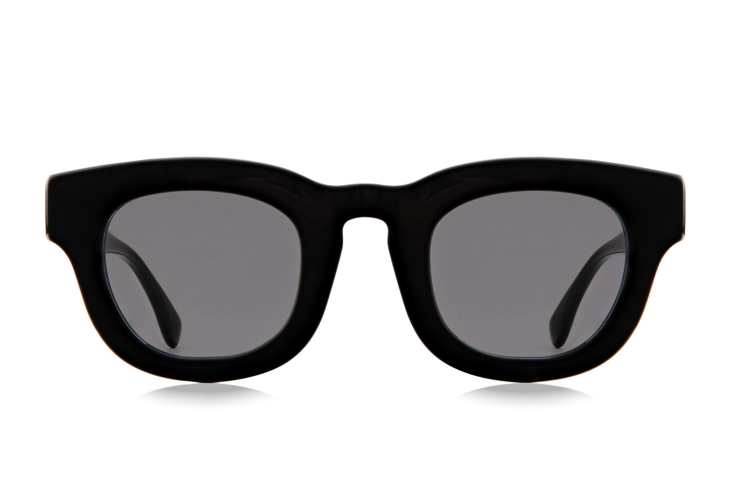 John Richmond Sunglasses With Pentagonal Lens - Limited Edition in Black