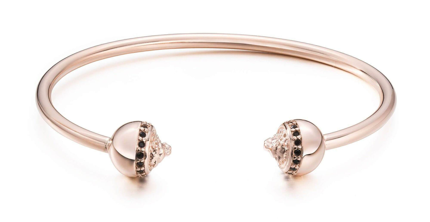 Rose Gold Lion Bangle