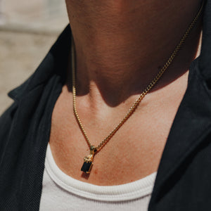 Claw necklace - black