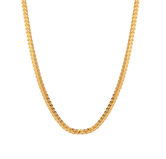 2.5 mm Franco chain - gold