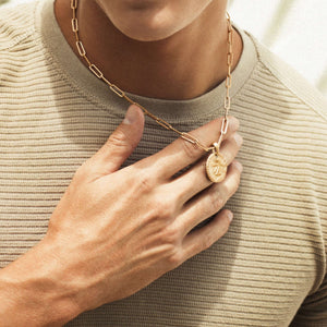 "Z" coin necklace