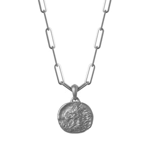 Leon necklace - silver