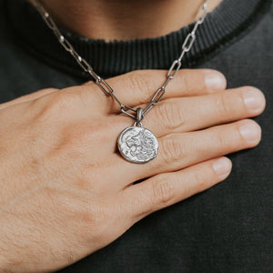 Leon necklace - silver