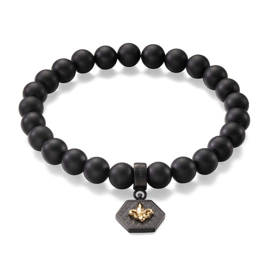 Fleur de lis - two tone
