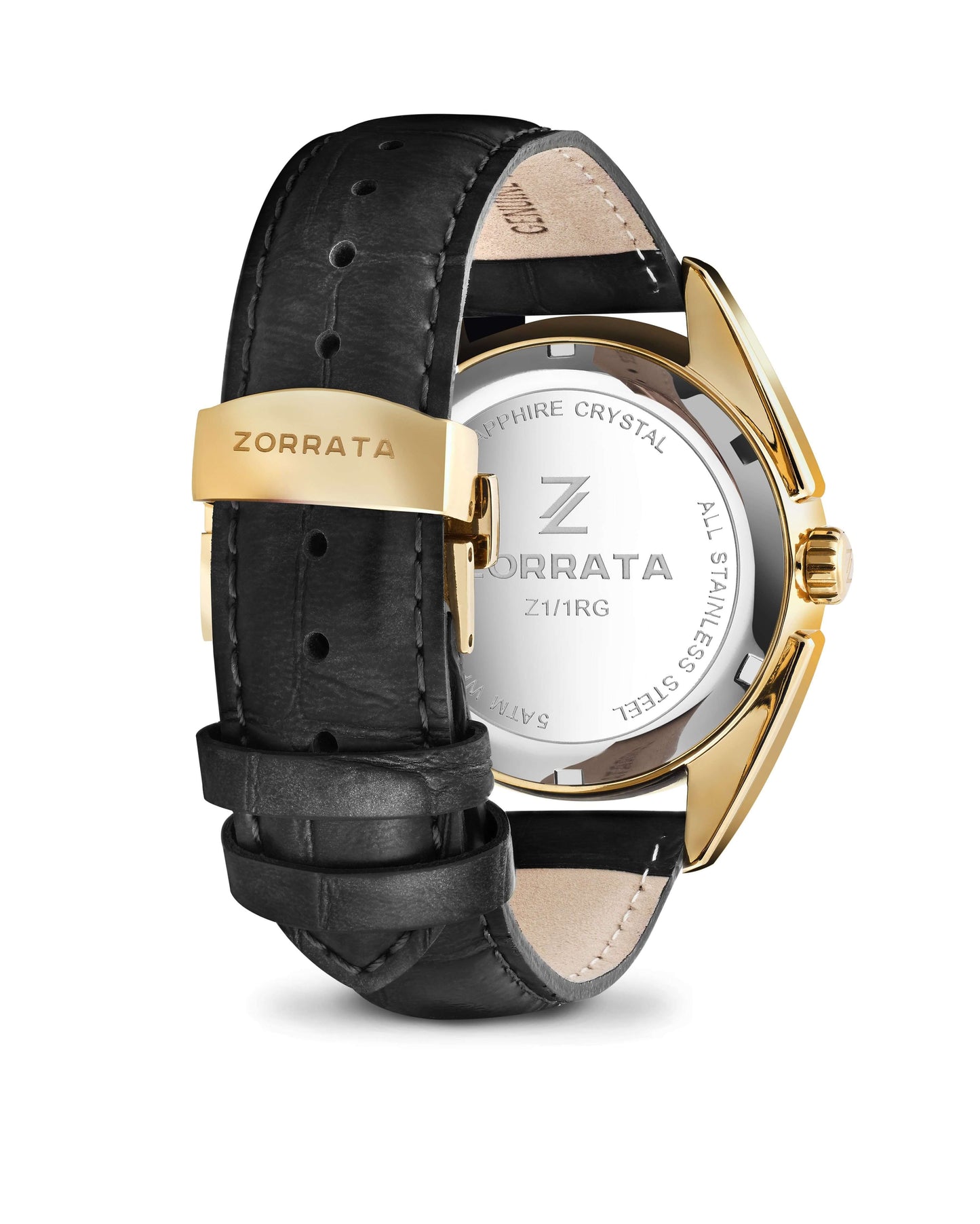 Academy - Gold Black Croc