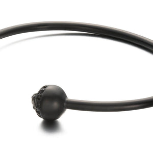 Black lion bangle
