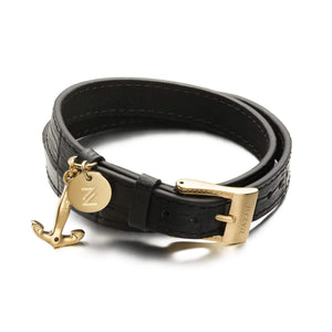 Anchor belt bracelet - Croc