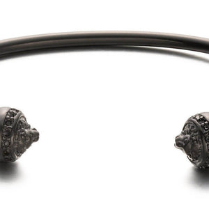 Black lion bangle