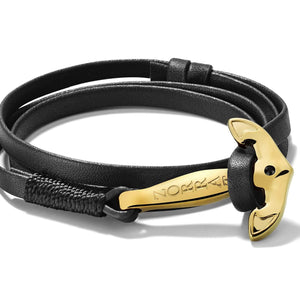 Black - Gold Anchor
