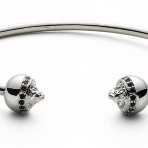 Silver Lion Bangle