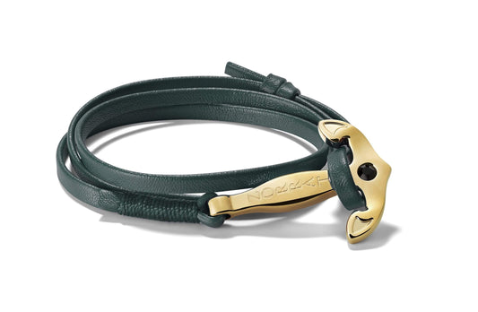 Green Anchor Bracelet