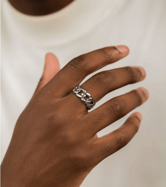 Figaro ring - silver