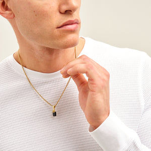Claw necklace - black