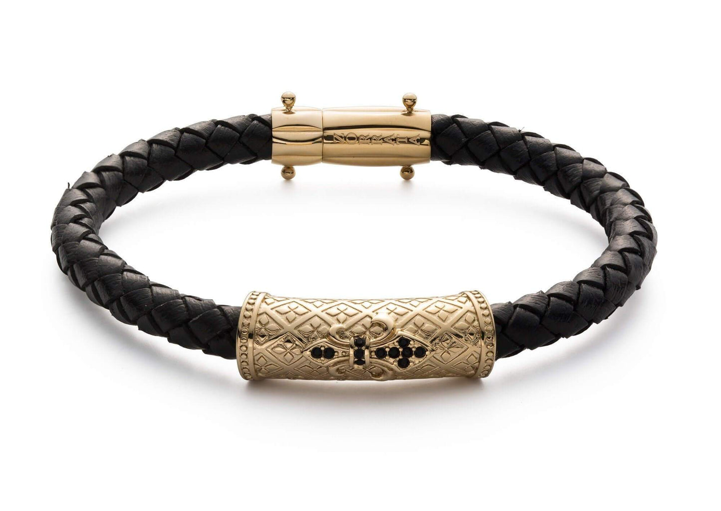 Leather Fleur De Lis