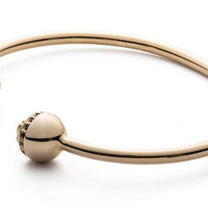 Gold Lion Bangle